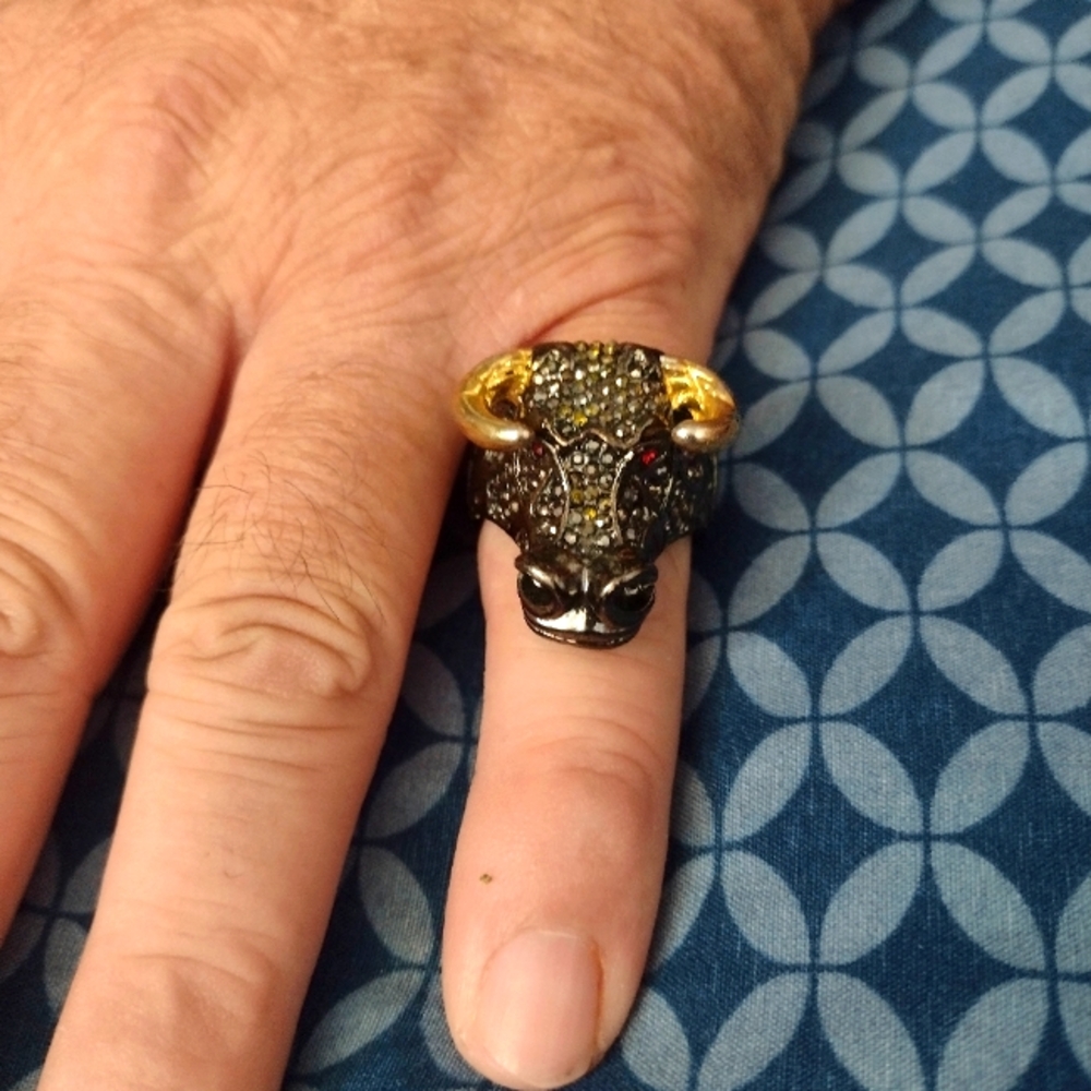 Head of an Angry Bull Ring